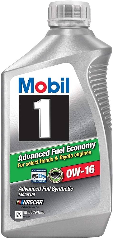 MOBIL 1 0W-16  FULL SYNTHETIC